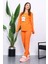 Oranj Kışlık Pamuklu İnterlok Pijama Takımı 1