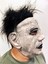 Bfs Siyah Saçlı Michael Myers Lateks Yüze Tam Yapışan Et Maske Korku Maskesi 1