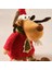 New Year Yılbaşı Henry Reindeer Peluş Obje 16X20X35 cm 2