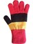 Garson Beden Erkek Çocuk Eldiven Sarı Kırmızı - 8-12 Yaş 5