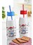 bulurum pipetli su ve süt şişesi cam 250 ml 1
