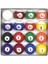 Polymath Bilardo (Pool) Topları Seti - Standart 57.2 mm (2.25 Inç), Yüksek Parlaklıkta Reçine ve Tam 16'lı Set 1