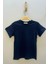 Erkek Çocuk Basic Kısa Kol T-Shirt 9187 Lacivert 3