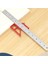 45/90 Derece Dik Açılı Çizgi Gösterge Carpenter Center Bulucu Marangozluk Alüminyum Merkezi Scribing Cetvel (Yurt Dışından) 2