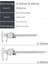 0-200MM Metrik Gösterge Ölçüm Aracı Kadran Veri Caliper Şok Geçirmez Vernier Kaliper 0.02MM (TGBK150-0-200MM) (Yurt Dışından) 5