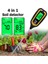 4 Arada 1 LCD Dijital Toprak Nem Ölçer Ph Metre Sıcaklık Sıcaklık Güneş Işığı Nem Test Cihazı Bahçe Çiftliği Bitki Bakım Aracı (Yurt Dışından) 4