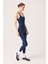 x Ece Lacivert Yüksek Bel Spor Tayt Mono Leggings 7