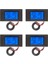 4x Ac 80-260V 100A PZEM-061 LCD Ekran Dijital Akım Voltajı Güç Enerjisi Ampermetre Voltmetre Mevcut Transformatör ile (Yurt Dışından) 1