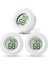 3 Pack Mini Higrometre ve Termometre, Iç Mekan Dış Mekan Dijital Nem Metre Gösterge Sıcaklığı (Yurt Dışından) 1