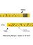 2 Paket Çelik Kendi Kendine Yapışkan Ölçüm Bandı, Sağdan Sola 100 cm Veya 39 Inçlik Emperyal ve Metrik Cetvel Bandı (Yurt Dışından) 2