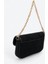 SP1171 Kadın Omuz Çantası Süet Siyah 3