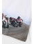 Erkek Çocuk 4-9 Yaş Motosiklet Desenli Uzun Kol T-Shirt Ekru 6