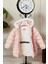 Kız Bebek Kapüşonlu Kışlık Mont 51333 4