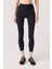 x Ece Siyah Yüksek Bel Spor Tayt Mono Leggings 1