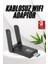 Wifi Adaptörü Bt5.0 Wifi 2'si Bir Arada Çift Bantlı Çift Anten 2