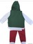 Laura Baby Yılbaşı / Yeniyıl Kapüşonlu 3'lü Erkek Bebek Takımı 6