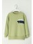 Mojo Erkek Çocuk 4-9 Yaş Tokyo Sırt Baskılı Sweatshirt Yeşil 1