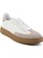 Bej Hakiki Deri Erkek Sneaker E01442421502 2