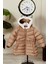 Kız Bebek Kapüşonlu Kışlık Mont 51333 1