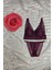 Bralet Takım Fantezi Dantel Tül Detaylı Yan Ipli Yumuşak Pedli Takım 2
