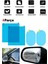 4 Parça Yan Aynalar ve Yan Camlar Için Araç Ayna Yağmur Kaydırıcı ve Cam Buğu Önleyici Film Seti 1
