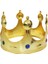 Plastik Kral Tacı Altın Renk Çocuk Boy 2