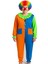 Palyaço Kostüm Seti 150 cm Peruk + Burun + Kostüm 1