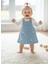 Laura Baby Papatyalı Kız Bebek Çocuk Sevimli Elbise 1