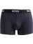 Siyah - Gri Erkek Boxer Trunk 3p Power Design 2