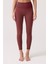 x Ece Bordo Yüksek Bel Spor Tayt Mono Leggings 1