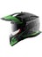 X-Cross Dual Vizör Kask Yeşil-Gri 1