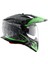 X-Cross Dual Vizör Kask Yeşil-Gri 4