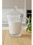 Elyra Cam Sütlük & Yağdanlık – Kapaklı Şeffaf Cam Sürahi 500 ml 1
