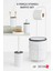 6 Parça Standlı Banyo Seti – 7 Litre Çöp Kovası, Tuvalet Kağıtlığı, Sabunluk, Fırçalık Banyo Takımı 1