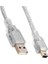 USB 2.0, Şeffaf, 5 Metre, USB Mini 5 Pin Kablo, 1