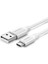 Micro-Usb & Usb-A Data ve Şarj Kablosu, 2 Metre, Beyaz 1