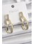 Pirinç Zirkon Taşlı Sallantı Kadın Küpe - TJ-BKP9836 1