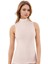 Kadın Giyim Modal & Pamuklu Sıfır Kol Balıkçı Yaka Pudra Rengi Atlet LL.K66.O14.001 1