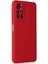 Xiaomi Redmi Note 11T Kılıf Nano Içi Kadife Silikon - Kırmızı (K95) 2