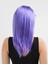 Mor Renk Uzun Düz Parti Peruğu (5067) 2