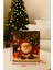 3 Boyutlu Küçük Noel Babalı Yılbaşı Temalı Hediye Paketi & Çanta & Poşet 23*18*10 cm 2