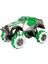1:10 Suncon Sesli ve Işıklı Duman Püskürten USB Şarjlı Uzaktan Kumandalı Akrobatik Araba 36 cm - Yeşil 4