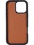 Apple iPhone 16 Pro Uyumlu, Hakiki Deri, El Yapımı, Cüzdanlı Kılıf, Antik Kahve 4