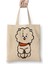 Bts BT21 Rj Beyaz Bez Çanta Uzun Saplı Alışveriş Çantası Plaj Çantası 1