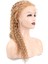 Afro Dalga Front Lace Gerçek Tül Peruk / Altın Karamel / 60/65CM 3