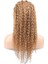 Afro Dalga Front Lace Gerçek Tül Peruk / Altın Karamel / 60/65CM 5