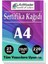 A4 Sertifika Kağıdı 25 Adet Gramajlı Fotokopi Kağıdı 220 gr Tüm Yazıcılara Uyumlu 21X29.7 cm Kalın Baskı Kağıdı Kalın 1