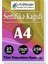 A4 Sertifika Kağıdı 25 Adet Gramajlı Fotokopi Kağıdı 250 gr Tüm Yazıcılara Uyumlu 21X29.7 cm Kalın Baskı Kağıdı Kalın 1