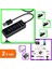 USB To Micro USB Dönüştürücü + 4 Girişli USB Çoğaltıcı - 2li Set X4C5D6 1