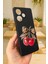 Infinix Hot 30 Uyumlu Kiraz Leopar Fiyonk Desenli Silikon Darbe Emici Rubber Kılıf 3
